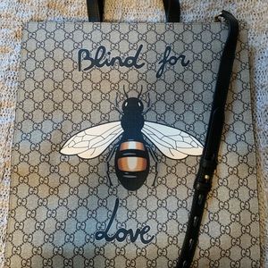 Gucci Blind for love tote